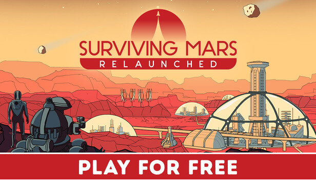 Surviving Mars Relaunched official Steam artwork